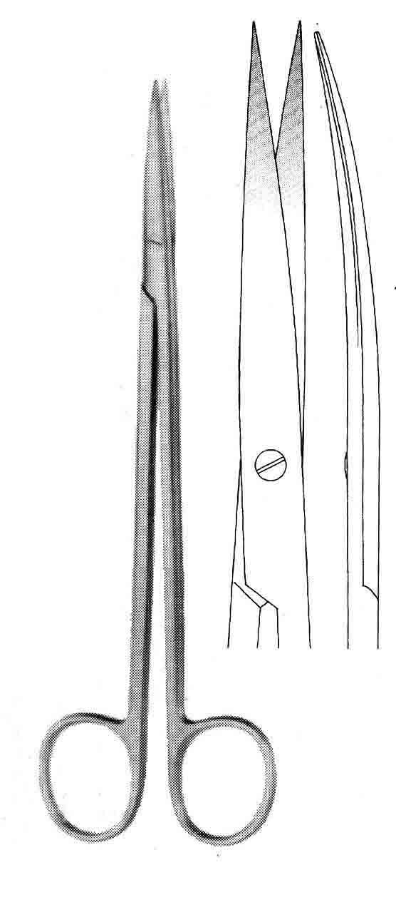 METZENBAUM MAKAS S/S EĞRİ 23 CM